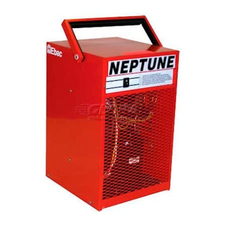 Ebac Industrial Products Ebac Portable Dehumidifier w/Folding Handle, 110V, 52 Pints NEPTUNE